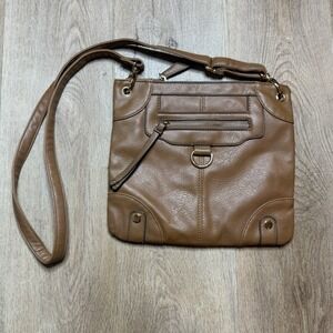 ALDO Brown Leather Shoulder Bag‎